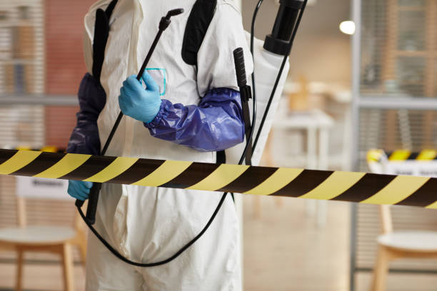 Professional Crime Scene Cleanup technician working in Pescadero, CA